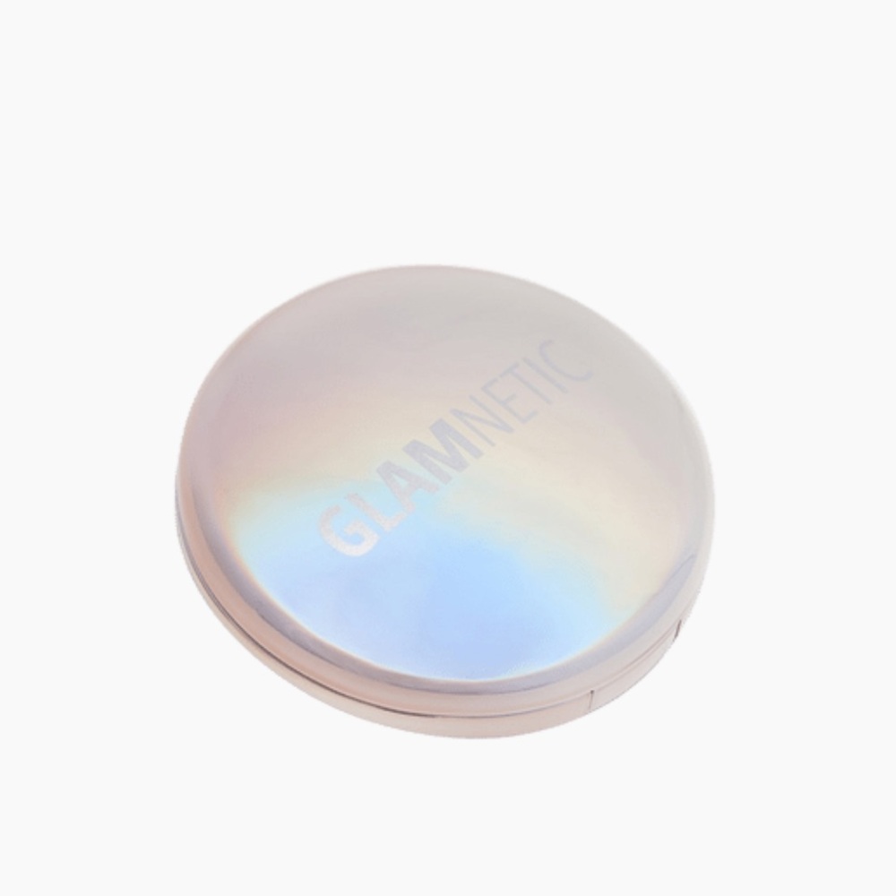 GLAMNETIC LED Compact Magnification Mirror, Holographic - Picture 2 of 4